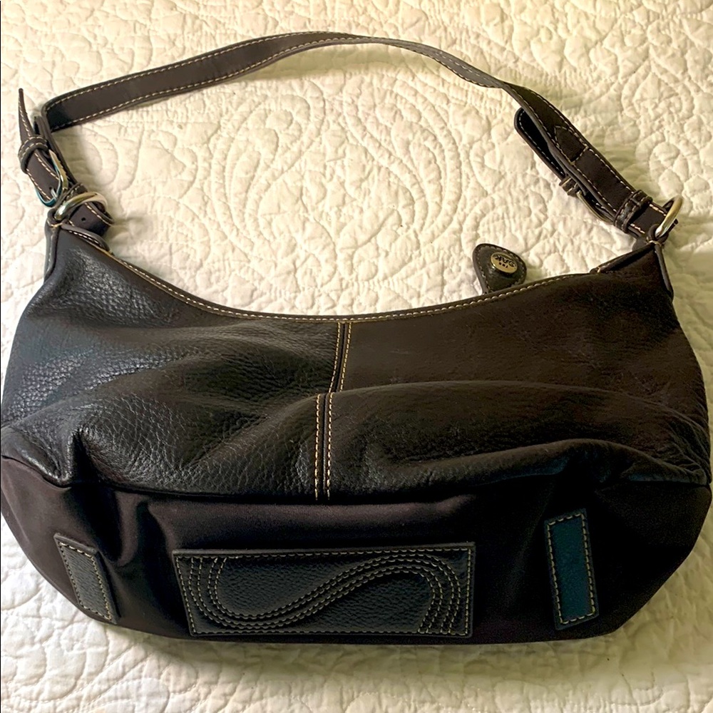 The SAK Brown Leather Shoulder Bag Perfect Condition Adjustable Shoulder Strap